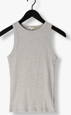 grijze notre-v top nv-dribbel