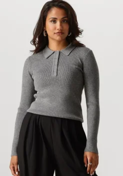 grijze notre-v trui nv-genny