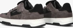 grijze nubikk lage sneakers basket court jr