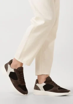 grijze nubikk lage sneakers rock road wave