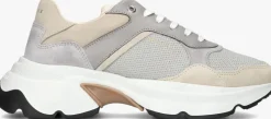 grijze nubikk lage sneakers ross jaden