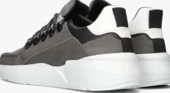 grijze nubikk lage sneakers roque roman heren