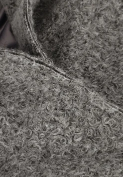 grijze nukus mantel mae coat boucle