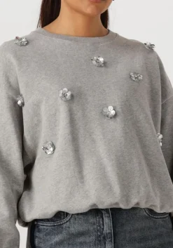 grijze nukus trui beatriz pullover flower