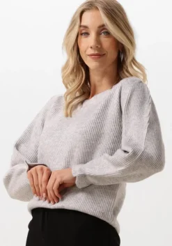 grijze nukus trui fancy pullover sleeve