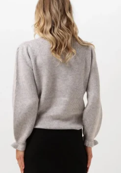 grijze nukus trui fancy pullover sleeve