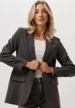 grijze object blazer objsigrid l/s blazer