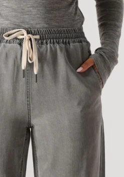 grijze object wijde broek objframe mw pants