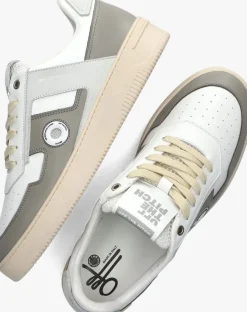 grijze off the pitch lage sneakers sky force heren