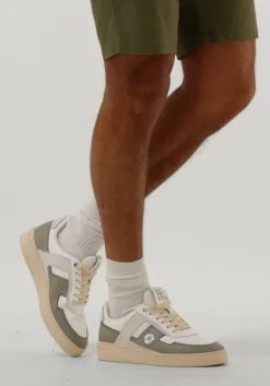 grijze off the pitch lage sneakers sky force heren