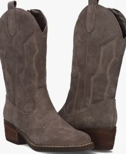 grijze omoda cowboylaarzen sabrina