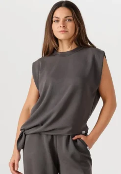 grijze penn & ink tops & t-shirts t-shirt knoop