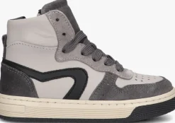 grijze pinocchio hoge sneakers p1301