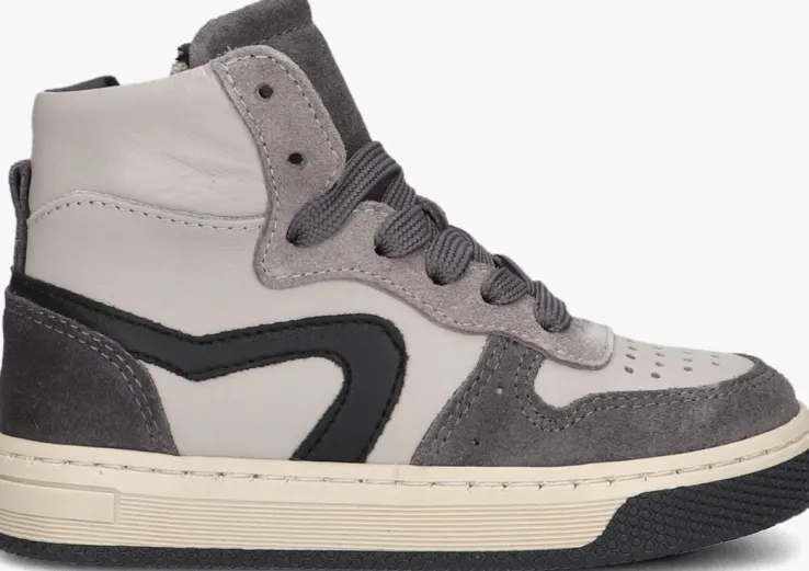 grijze pinocchio hoge sneakers p1301