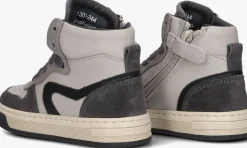 grijze pinocchio hoge sneakers p1301