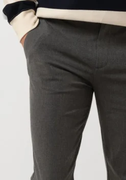 grijze plain pantalon josh 315
