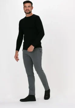 grijze plain pantalon josh 315