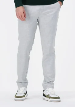grijze plain pantalon josh 396