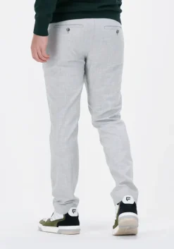 grijze plain pantalon josh 396