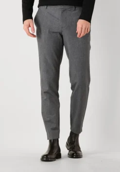 grijze plain pantalon josh pl 079