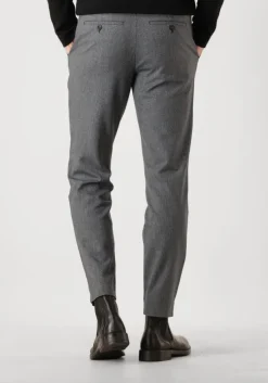 grijze plain pantalon josh pl 079