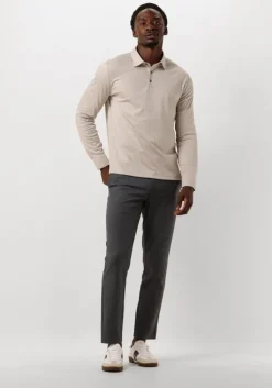 grijze plain pantalon josh pl 079