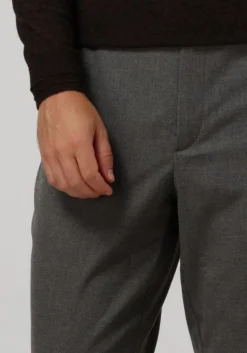 grijze plain pantalon theo pl 438