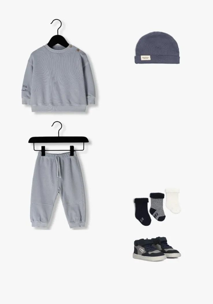 grijze play up joggingbroek fleece trousers