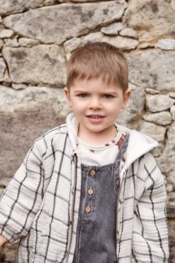 grijze play up tuinbroeken denim jumpsuit