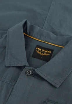 grijze pme legend casual overhemd ctn/linen cargo freedom