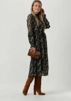 grijze pom amsterdam maxi jurk dress 7053