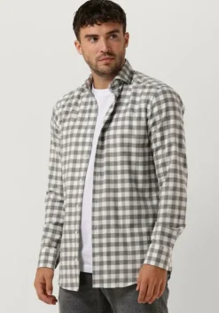 grijze porto milano klassiek overhemd lagos