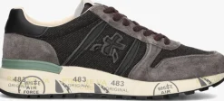 grijze premiata lage sneakers lander