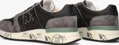 grijze premiata lage sneakers lander