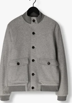 grijze profuomo jack outerw bmbr knit jack