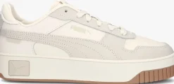 grijze puma lage sneakers carina street