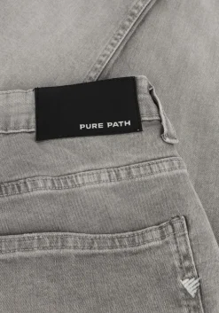 grijze pure path skinny jeans the jone skinny fit jeans
