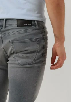 grijze pure path slim fit jeans w1225 the jone