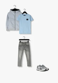 grijze raizzed skinny jeans tokyo