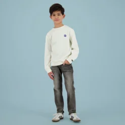 grijze raizzed slim fit jeans berlin