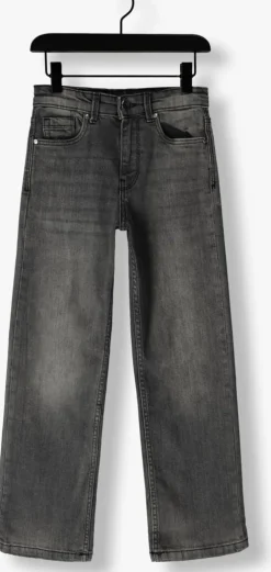 grijze raizzed straight leg jeans missouri