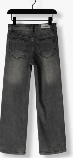 grijze raizzed straight leg jeans missouri