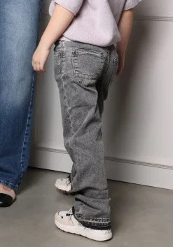 grijze raizzed straight leg jeans sydney