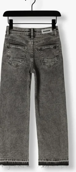 grijze raizzed straight leg jeans sydney