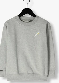 grijze raizzed sweater norwin