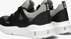 grijze red-rag lage sneakers 13733