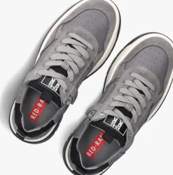 grijze red-rag lage sneakers 13991