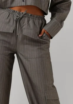 grijze refined department cargobroeken vikki