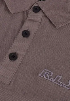 grijze rellix polo polo pique rlx