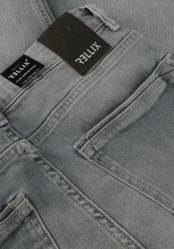 grijze rellix slim fit jeans 2815 loose wide fit jeans